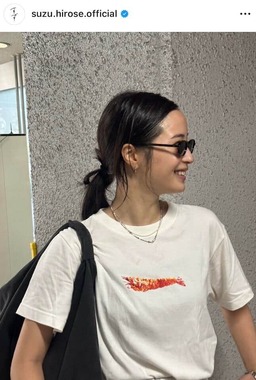 広瀬すずさんのインスタグラム（＠suzu.hirose.official）より