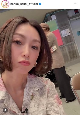 酒井法子さんのインスタグラム（＠noriko_sakai_official）より
