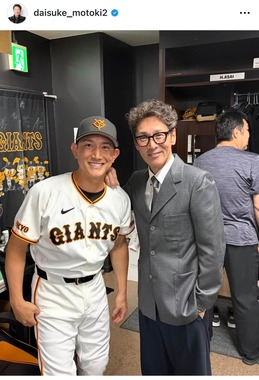 元木大介さんのインスタグラム（＠daisuke_motoki2）より