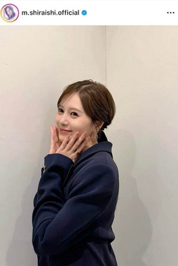 白石麻衣さんのインスタグラム（＠m.shiraishi.official）より