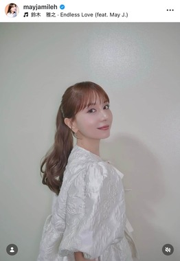 May J．さんのインスタグラム（＠mayjamileh）より