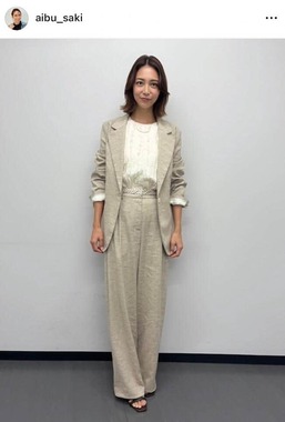 相武紗季さんのインスタグラム（＠aibu_saki）より