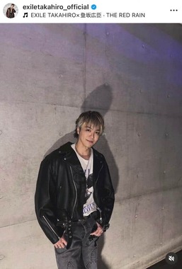 TAKAHIROさんのインスタグラム（＠exiletakahiro_official）より