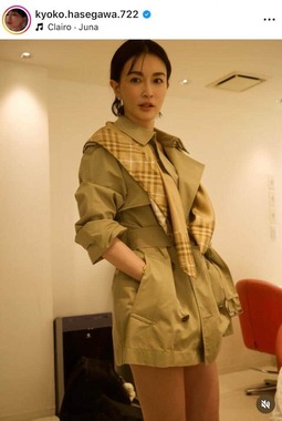 長谷川京子さんのインスタグラム（＠kyoko.hasegawa.722）より