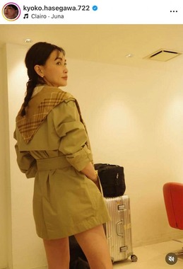 長谷川京子さんのインスタグラム（＠kyoko.hasegawa.722）より
