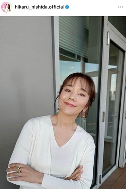 西田ひかるさんのインスタグラム（＠hikaru_nishida.official）より