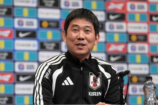 日本代表・森保監督（写真：日刊スポーツ/アフロ）