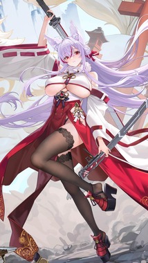 スマホ向けRPG「Echocalypse-緋紅の神約-」の公式Xで公開されている画像。武器デザインの酷似が指摘されていた