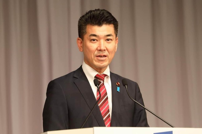 中道改革連合の泉健太衆院議員（2021年撮影）