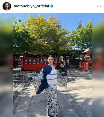 土屋太鳳さんのインスタグラム（＠taotsuchiya_official）より