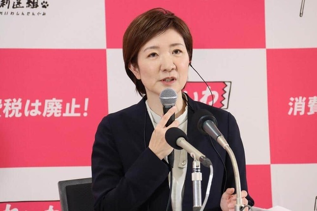 れいわ新選組・大石晃子共同代表（2026年2月撮影）
