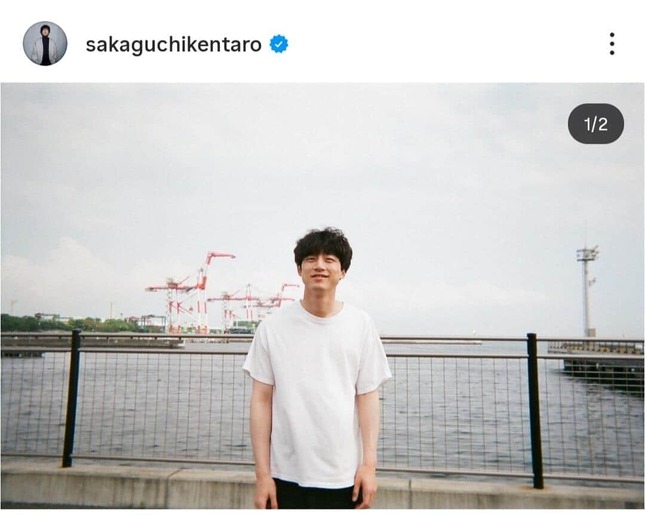 坂口健太郎さんのインスタグラム（＠sakaguchikentaro）より