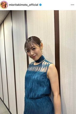 瀧本美織さんのインスタグラム（＠mioritakimoto_official）より