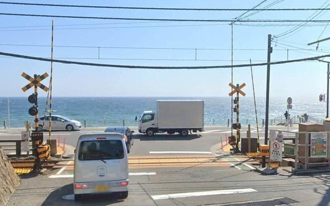 スラムダンクの聖地（グーグルのストリートビューから）