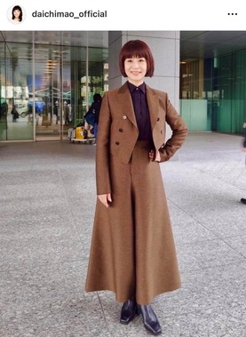 大地真央さんのインスタグラム（＠daichimao_official）より