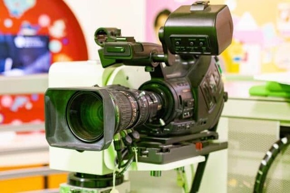 テレビ番組の撮影（イメージ）