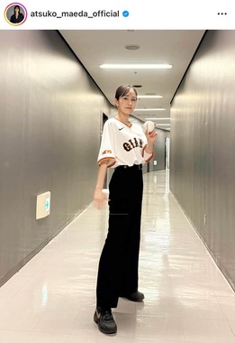 前田敦子さんのインスタグラム（＠atsuko_maeda_official）より