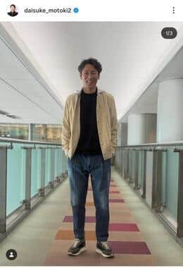 笑顔の元木氏（本人インスタグラムより）