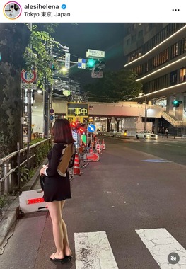 エレナ・アレジ・後藤さんのインスタグラム（＠alesihelena）より