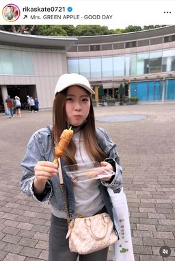 紀平梨花選手のインスタグラム（＠rikaskate0721）より