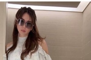 大河内志保、自撮りのアップショットに反響　変わらぬ美しさにため息...「綺麗過ぎます」「女神さま」
