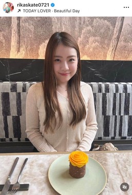 紀平梨花選手のインスタグラム（＠rikaskate0721）より