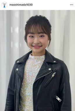 島田麻央選手のインスタグラム（＠maoshimada1030）より