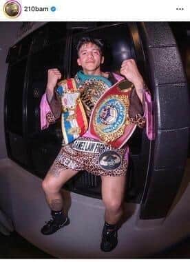 バム選手（本人インスタグラムより）