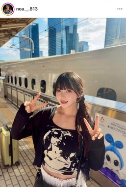 衣笠乃愛選手のインスタグラム（＠noa._.813）より
