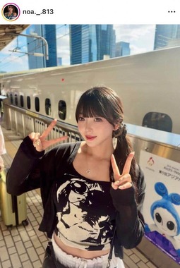 衣笠乃愛選手のインスタグラム（＠noa._.813）より