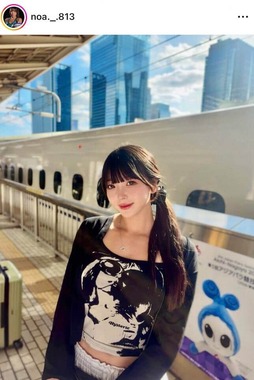 衣笠乃愛選手のインスタグラム（＠noa._.813）より