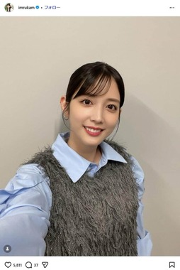 松田るかさんのインスタグラム（imrukam）より