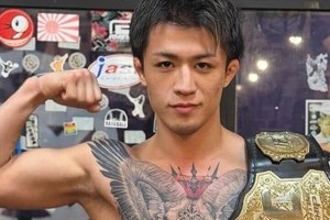RIZIN参戦の格闘家・ジョリー、10年前の「ガリガリの俺」写真公開　タトゥーもなし...現在は上半身にガッツリ