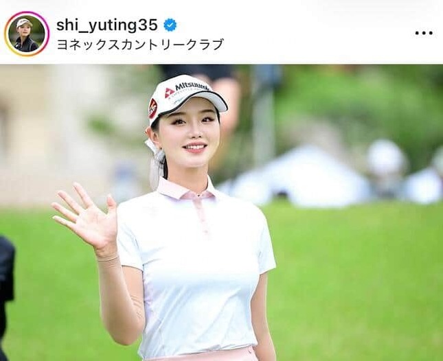 セキ・ユウティン選手のインスタグラム（＠shi_yuting35）より