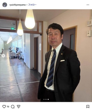 米山隆一氏のインスタグラム（ryuichiyoneyama）より