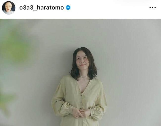原田知世さんのインスタグラム（＠o3a3_haratomo）より