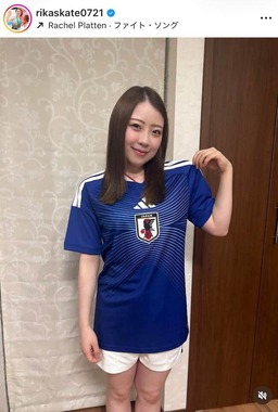 紀平梨花選手のインスタグラム（＠rikaskate0721）より