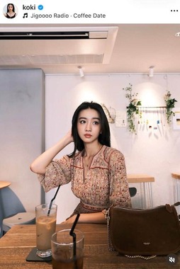 Kokiさんのインスタグラム（＠koki）より