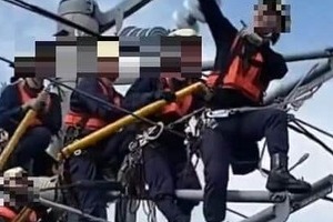 「AIだろ」鉄道架線のような場所で踊る動画が物議　愛知の工事会社、訓練設備と説明し謝罪