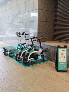 波紋を広げるLUUP。位置情報をめぐる懸念が噴出している（防衛省・自衛隊のXから）