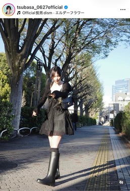本田翼さんのインスタグラム（＠tsubasa_0627official）より