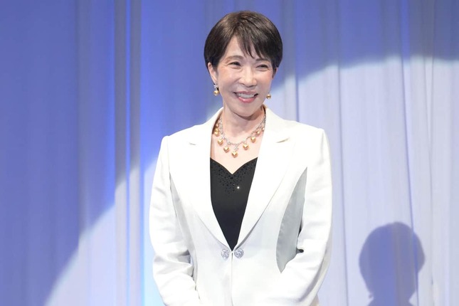 日本ジュエリーベストドレッサー賞特別賞を受賞した高市早苗首相（写真は高市首相のXから）
