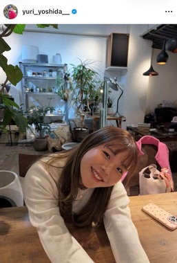 吉田優利さんのインスタグラム（＠yuri_yoshida__）より