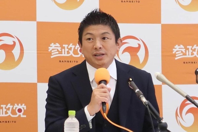参政党の神谷宗幣代表（2025年9月撮影）