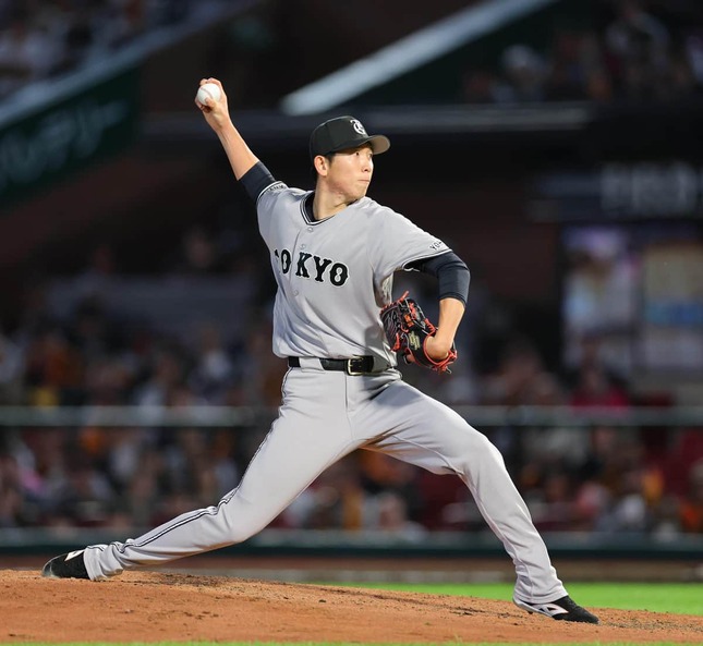 巨人・戸郷翔征投手（写真：スポーツ報知/アフロ）