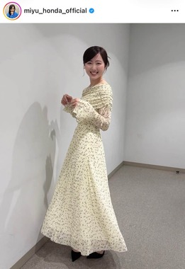 本田望結さんのインスタグラム（＠miyu_honda_official）より