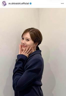 白石麻衣さんのインスタグラム（＠m.shiraishi.official）より