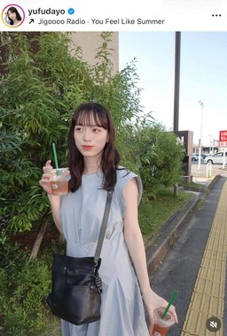 由布菜月さんのインスタグラム（＠yufudayo）より