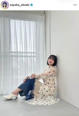 岡田紗佳さんのインスタグラム（＠sayaka_okada）より