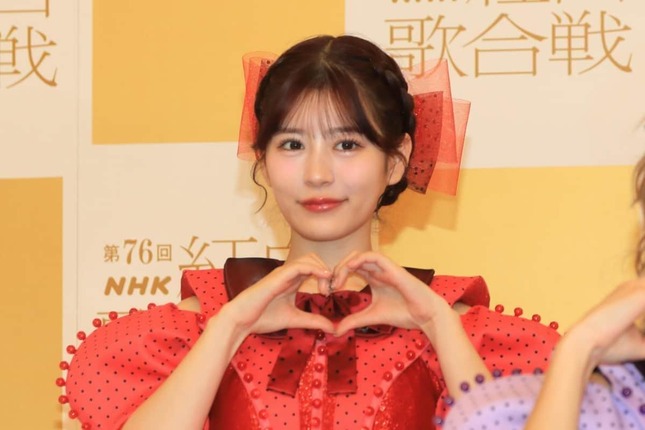 FRUITS ZIPPERの月足天音さん。2025年にはNHK紅白歌合戦出場を果たした